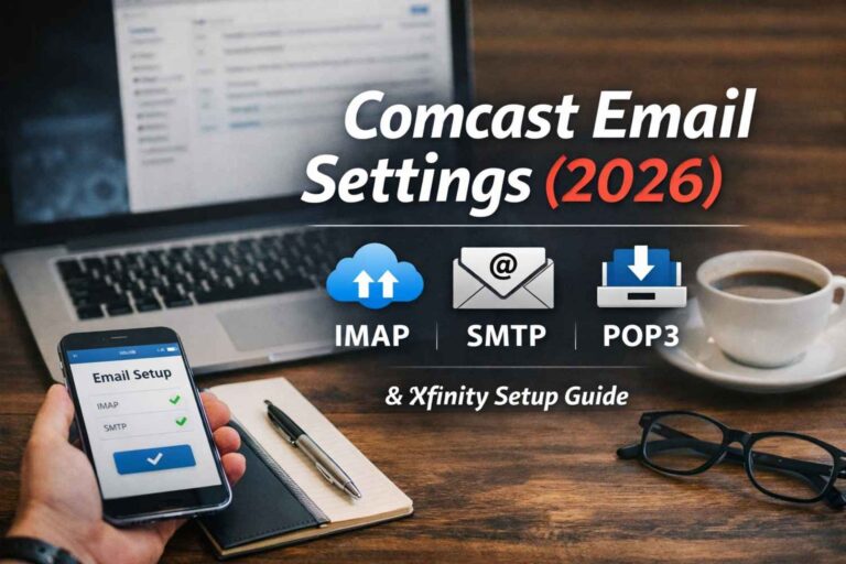 GoDaddy Email Server Settings (2026): IMAP, SMTP, POP3 & Setup