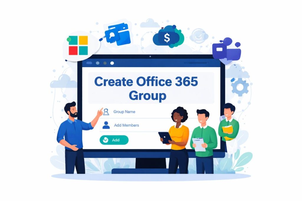 how to create office 365 group