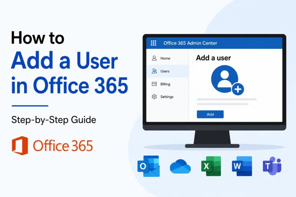 Add Users and Assign Licenses in Microsoft 365