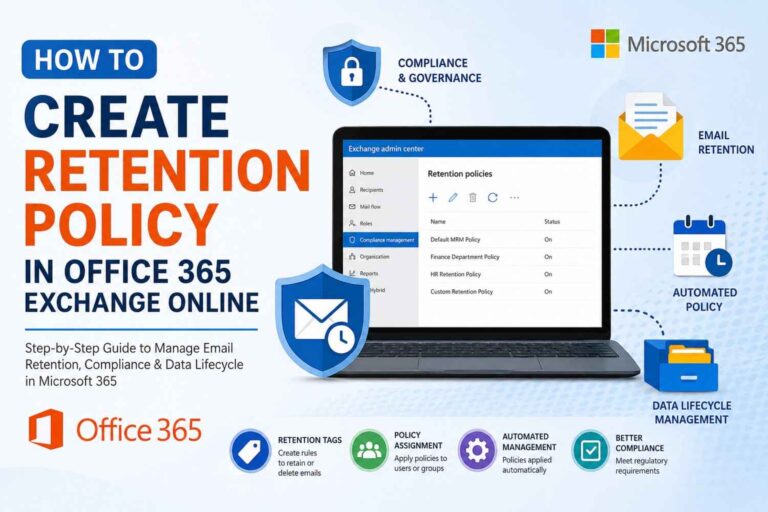 retention policy in Microsoft 365