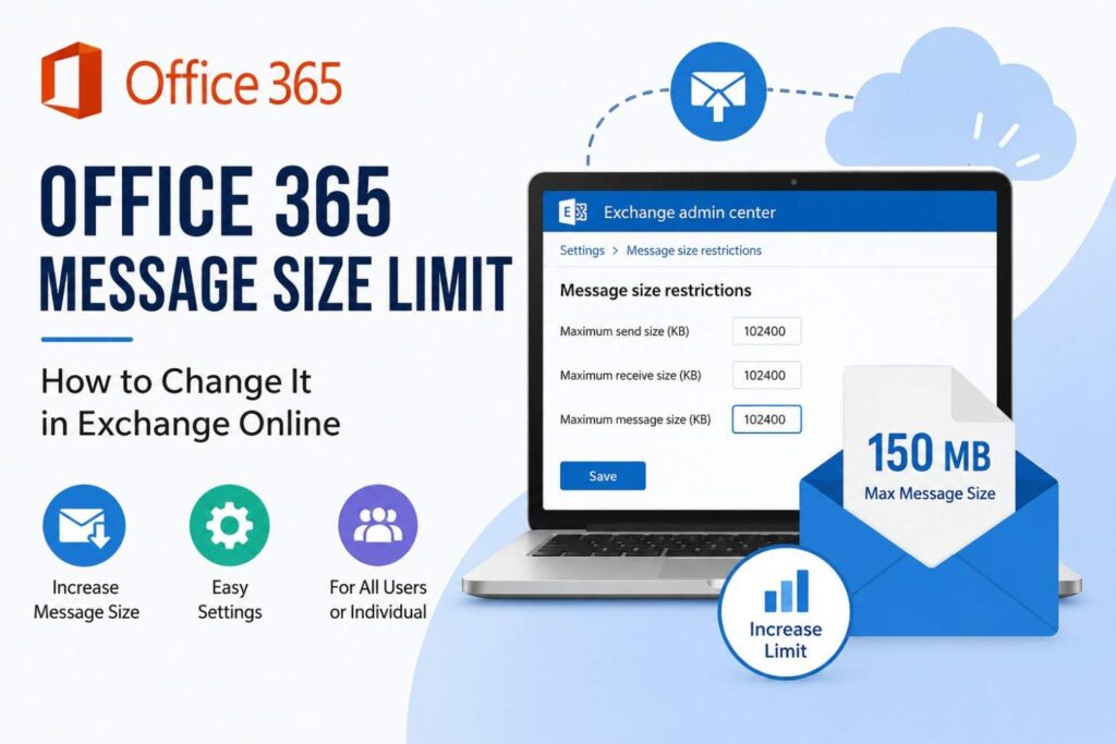 Office 365 message size limit