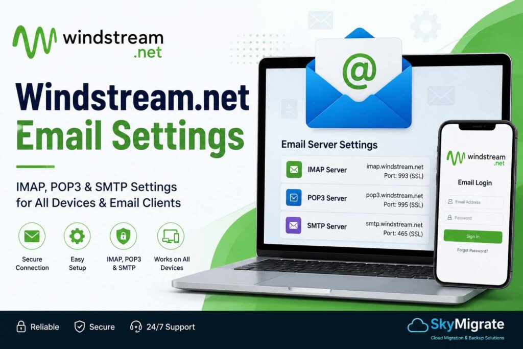 windstream.net email settings