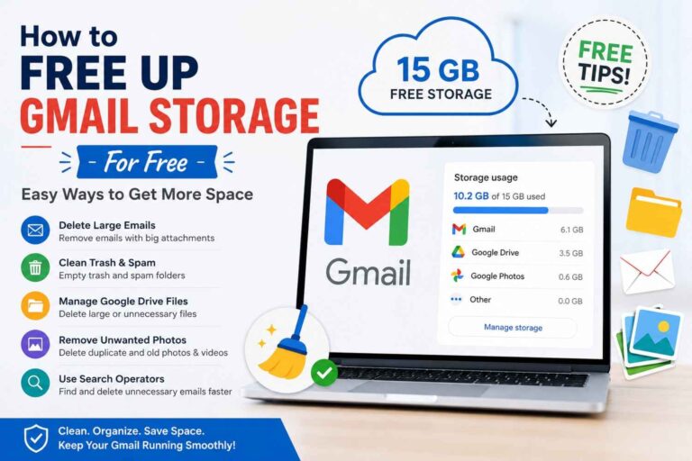 Free Up Gmail Storage Without Buying