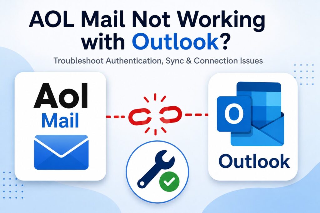 AOL Mail Not Working with Outlook? 8 Ways to Fix It 2 AOL Mail not working with Outlook troubleshooting guide