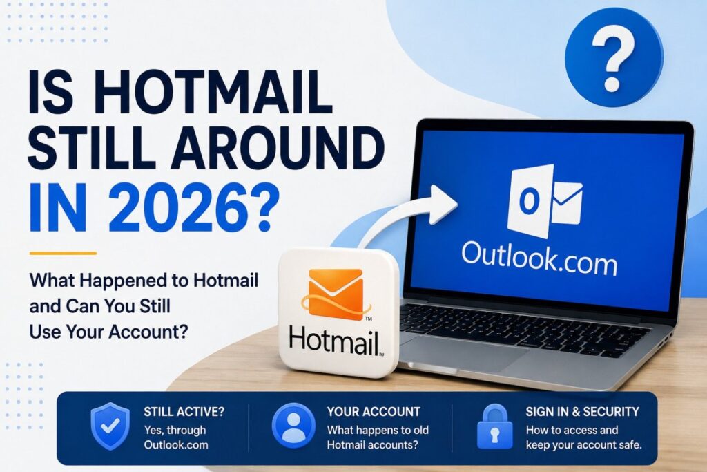 Is Hotmail still around in 2026? Hotmail and Outlook.com account comparison