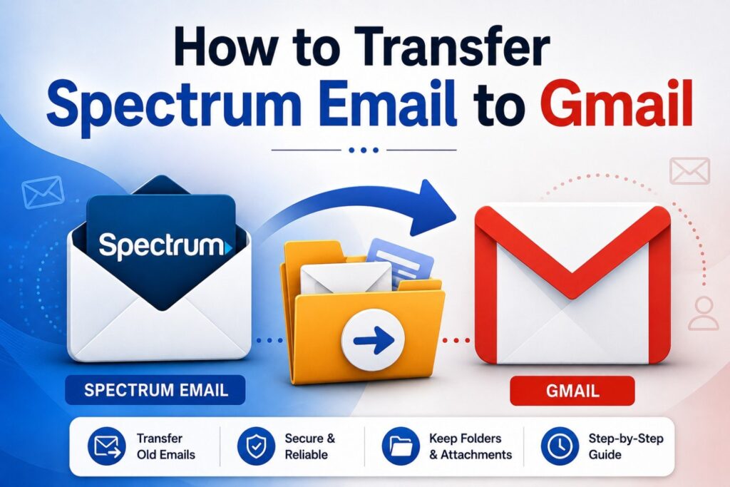 How to transfer Spectrum email to Gmail