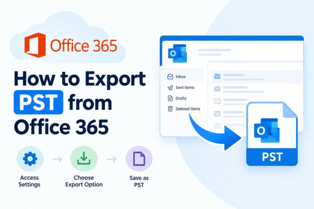 How to Export PST from Office 365: A Complete 2026 Guide 4 how to export PST from Office 365 admin center step-by-step
